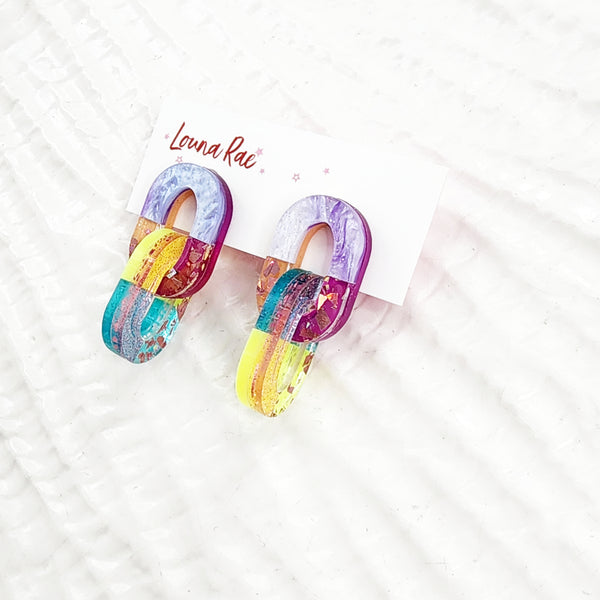 Catena Dangle Earrings - 014
