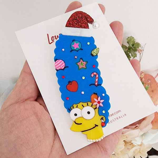 Christmas Marge Brooch
