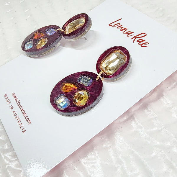 Aurelie Dangle Earrings - 001