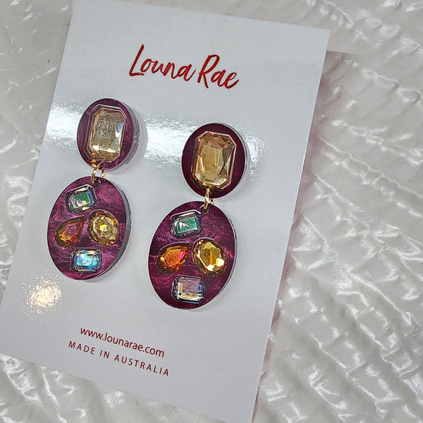 Aurelie Dangle Earrings - 001