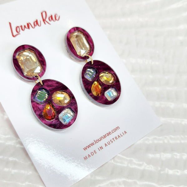 Aurelie Dangle Earrings - 001