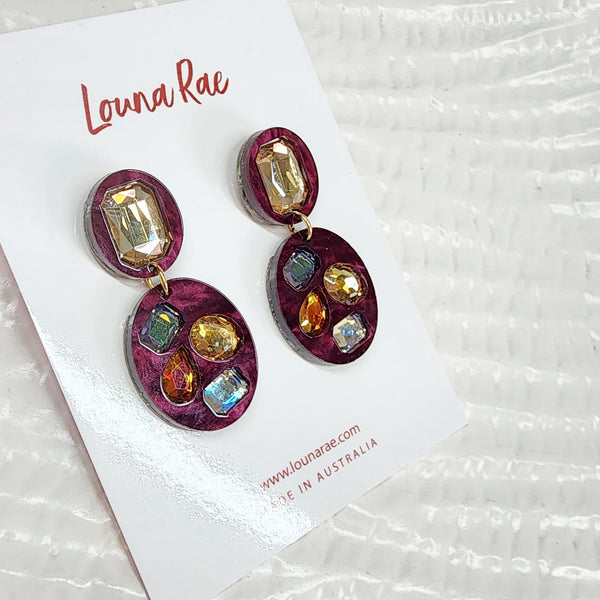Aurelie Dangle Earrings - 001