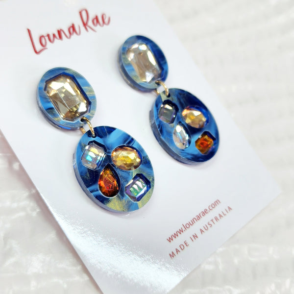 Aurelie Dangle Earrings - 002