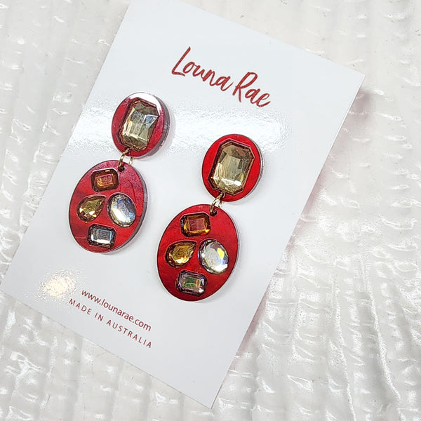 Aurelie Dangle Earrings - 003