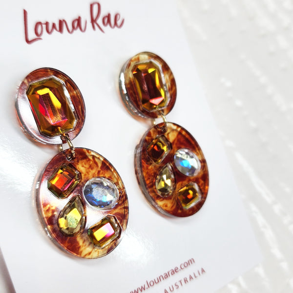 Aurelie Dangle Earrings - 006