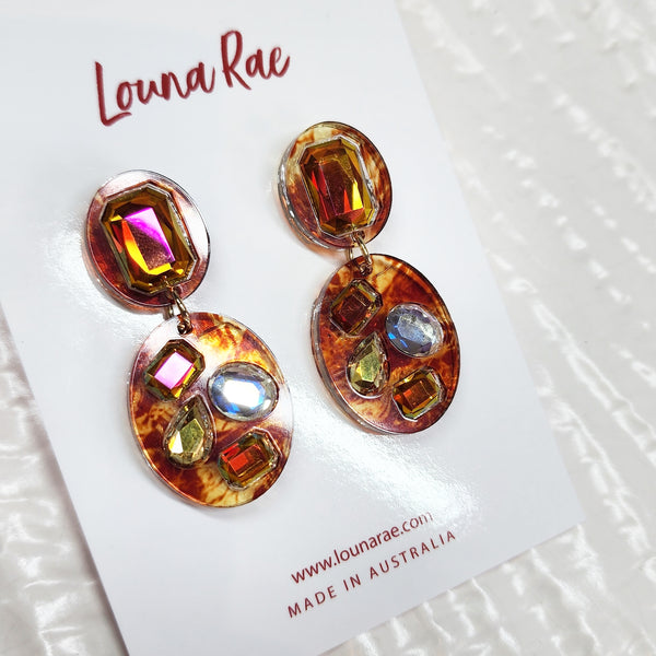 Aurelie Dangle Earrings - 006