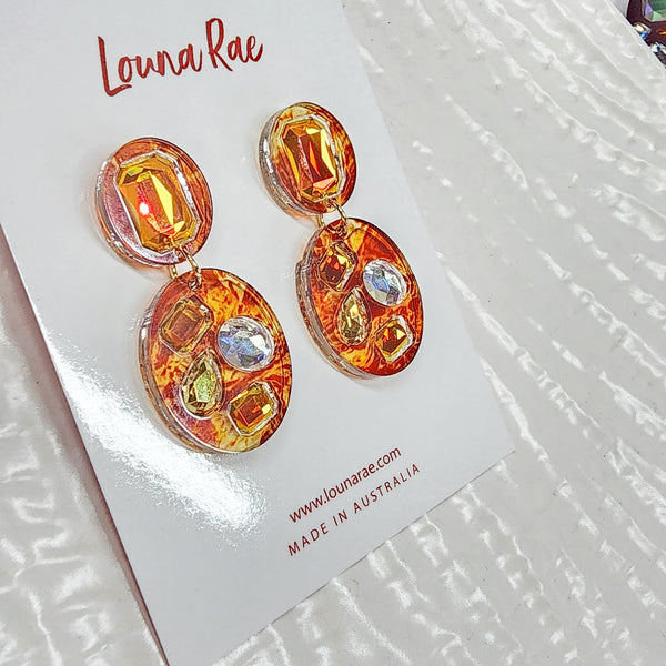 Aurelie Dangle Earrings - 006