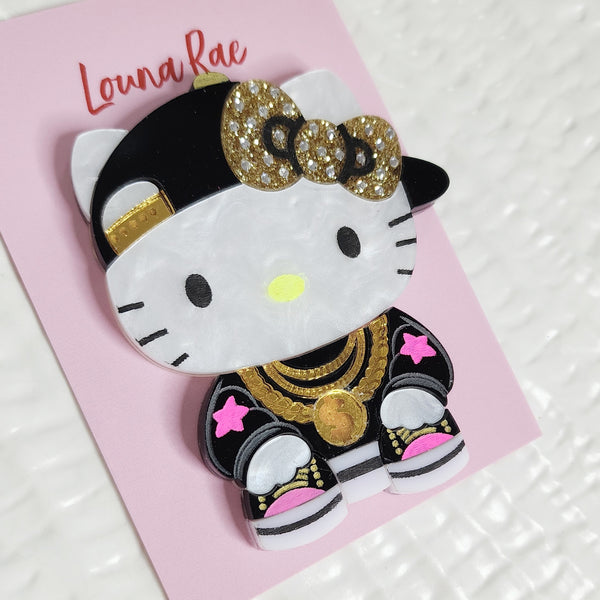 HK Rapper Brooch