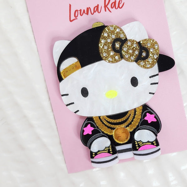 HK Rapper Brooch