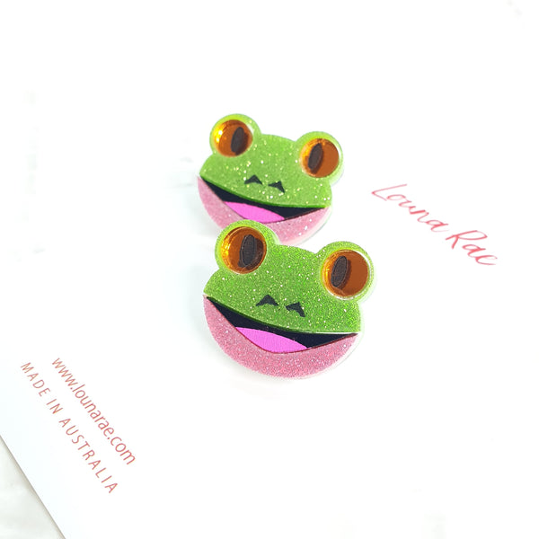 Frog Stud Earrings