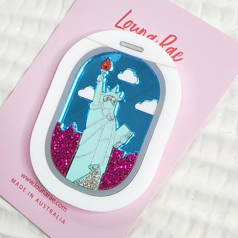 Window Seat View Brooch - New York