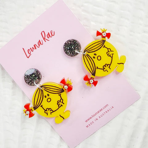 Little Miss Sunshine Dangle Earrings