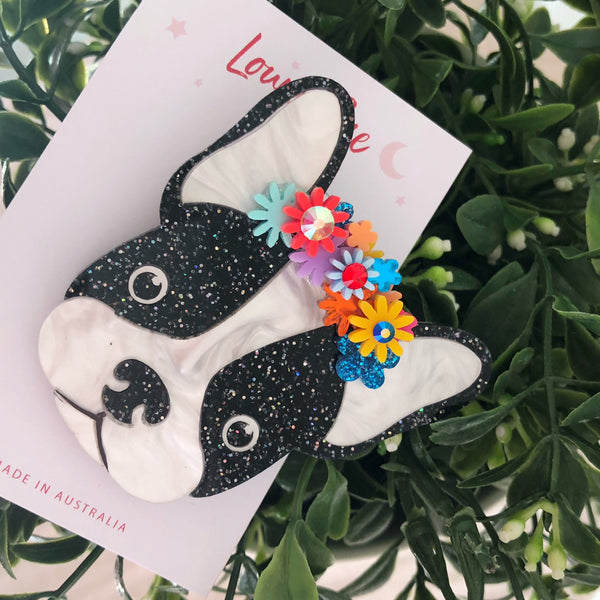French Bulldog Brooch